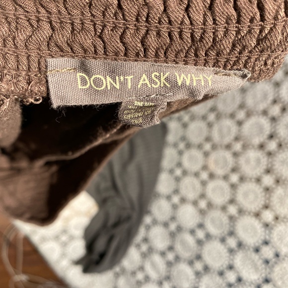 Don’t Ask Why Brown Pants - Picture 5 of 13